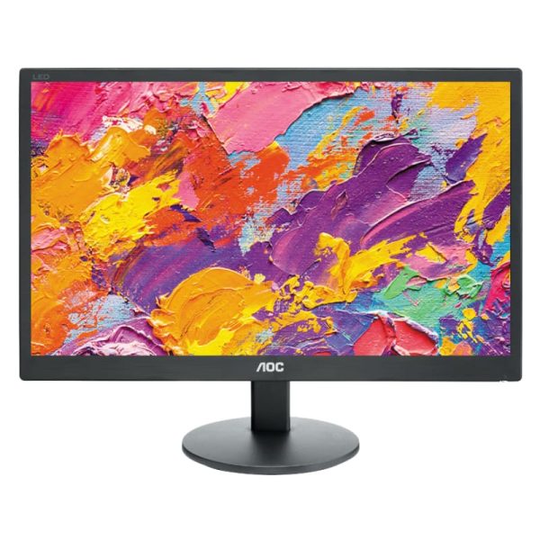 AOC E970SWN 18.5″ 720p Monitor Front Side View AOC E970SWN 18.5″ 720p Monitor Front Side View