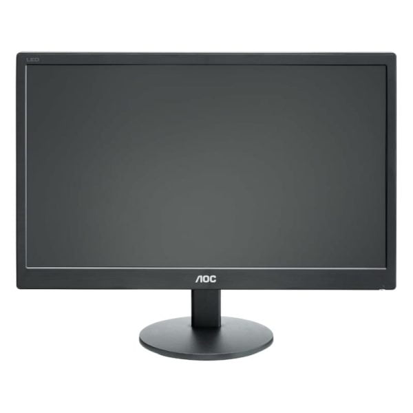 AOC E970SWN 18.5″ 720p Monitor Front Side View AOC E970SWN 18.5″ 720p Monitor Front Side View