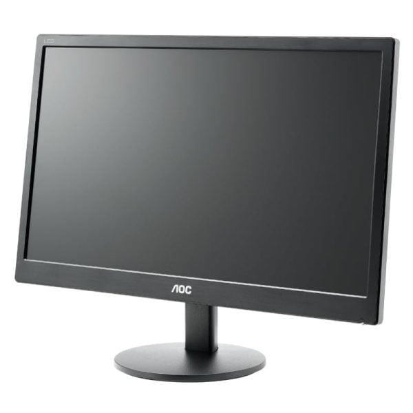 AOC E970SWN 18.5″ 720p Monitor Front Side View AOC E970SWN 18.5″ 720p Monitor Front Side View