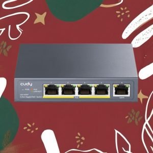 Cudy 5-Port Gigabit PoE+ Unmanaged Switch