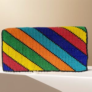 Handcrafted Beaded Ladies Wallet