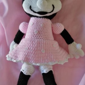 Minnie Mouse Crochet Soft Toy