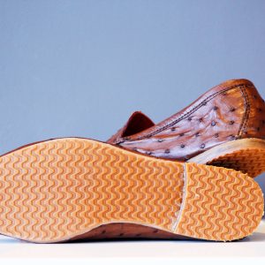 Luxurious Ostrich Leather Loafers - Choose Your Comfort & Style