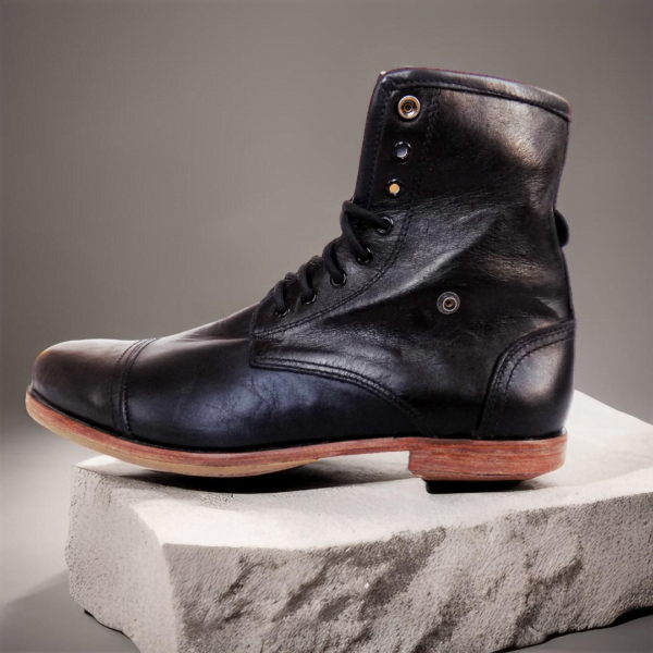 Premium Leather Ankle Boots with Versatile Fit - Go Mall SA