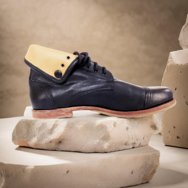 Premium Leather Ankle Boots with Versatile Fit - Go Mall SA
