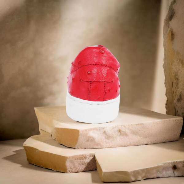 Page 6 Unisex Handmade Ostrich Sneakers - Stand Out in Style