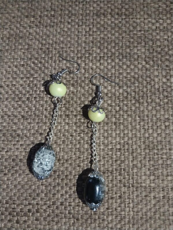 IMG-20240505-WA0010 Yellow & Black Necklace With Earrings