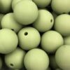 Sage 9mm Round Silicon Beads in Sage