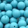 Scuba 9mm Round Silicon Beads in Scuba