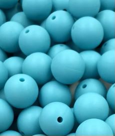 Scuba 9mm Round Silicon Beads in Scuba