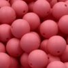 Watermelon 9mm Round Silicon Beads in Watermelon