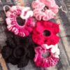 Vibrant Hair Scrunchies2 Vibrant Hair Scrunchies – 100% Acrylic Yarn & Cotton, Multiple Colors Available