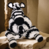 Handmade Zane the Zebra Cuddle Toy