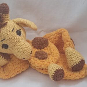 Handmade Munch Giraffe Cuddle Toy